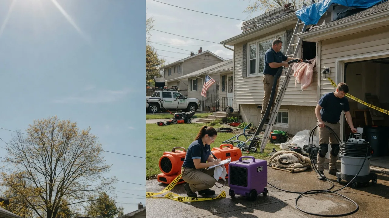 Emergency Water Removal in Crown, PA near me